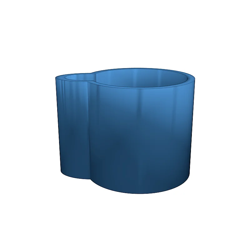 3D модель Кашпо с отверстием для полива - фото 7