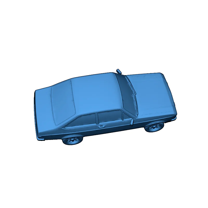 1979 Ford Escort Sport - 3D Модель