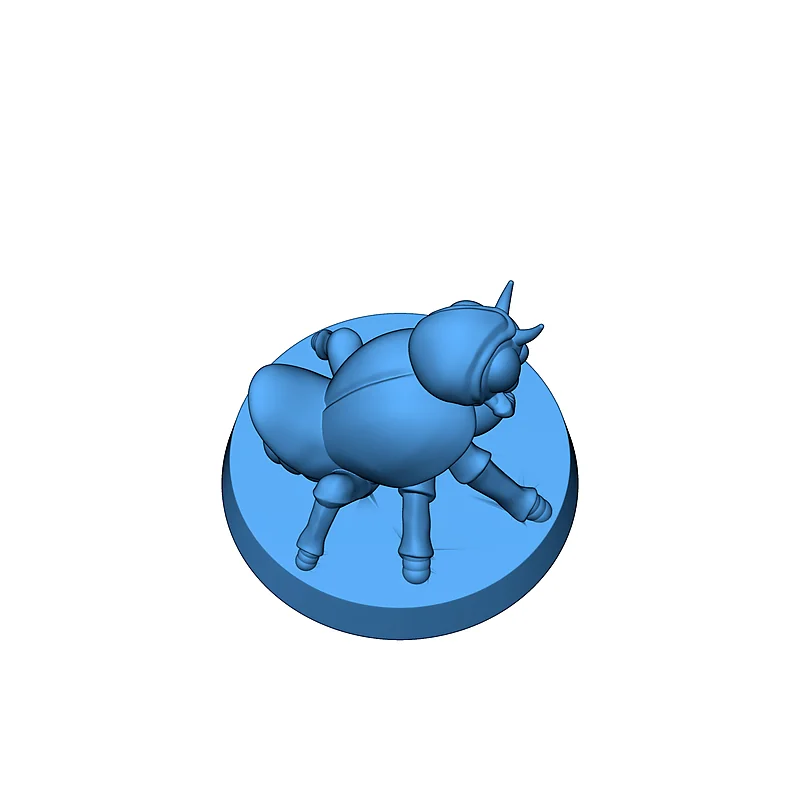 3D модель Гигантский огненный жук без поддержки - фото 4