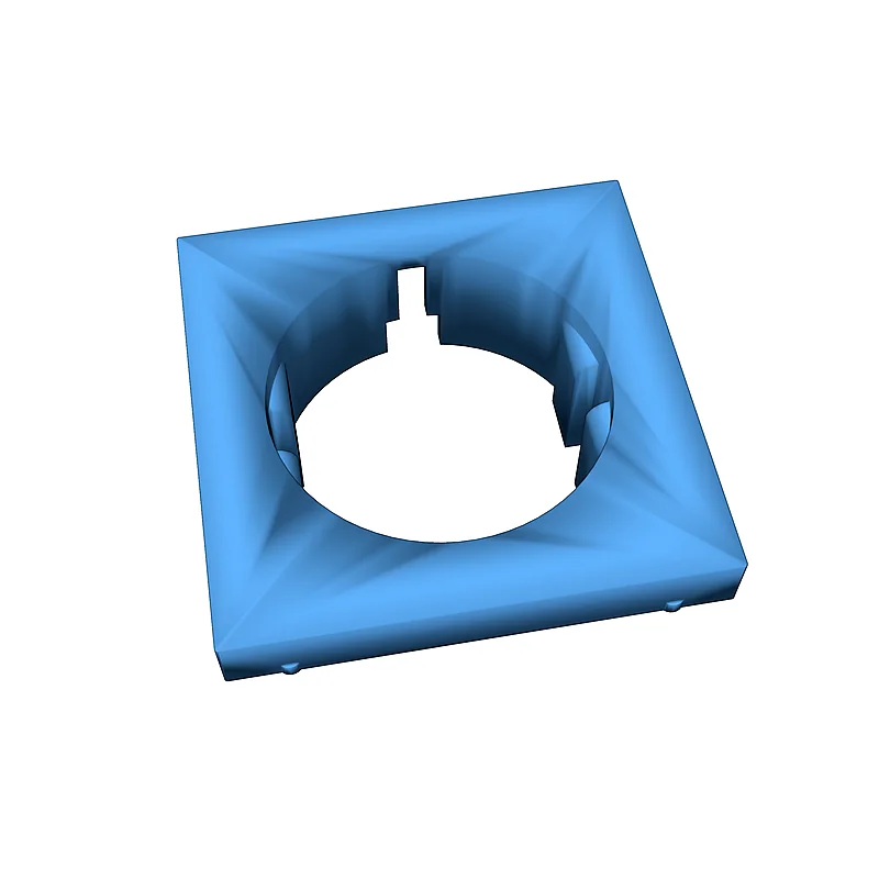 Рамка для розетки с крышкой EU