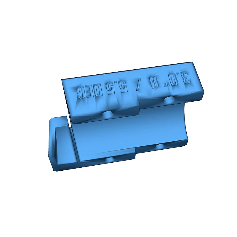 3D модель 3.0" Шаблон для пирогових різів (кут 5.5°) - фото 6