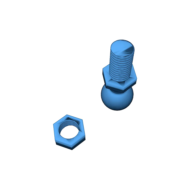 3D модель Шарик для міні-гачка - фото 6