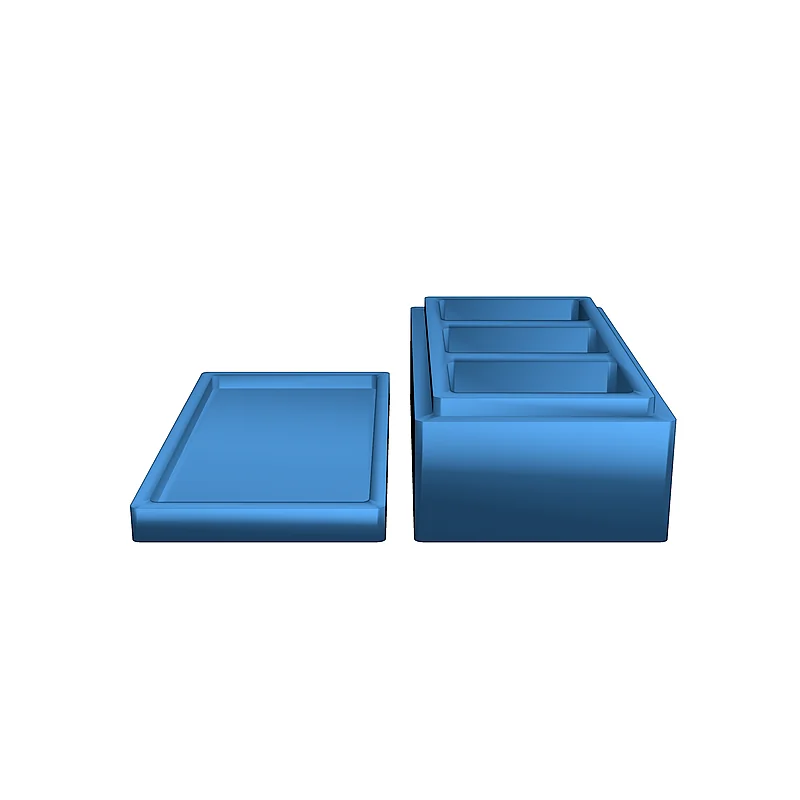 3D модель Контейнер для приправ с тремя секциями - фото 3