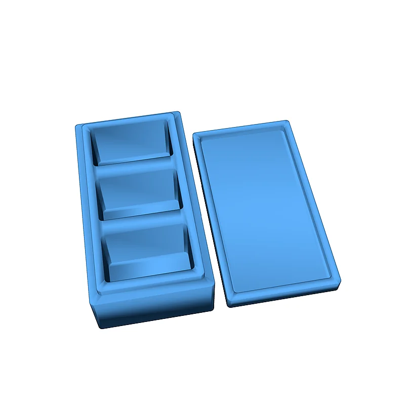 3D модель Контейнер для приправ с тремя секциями - фото 2