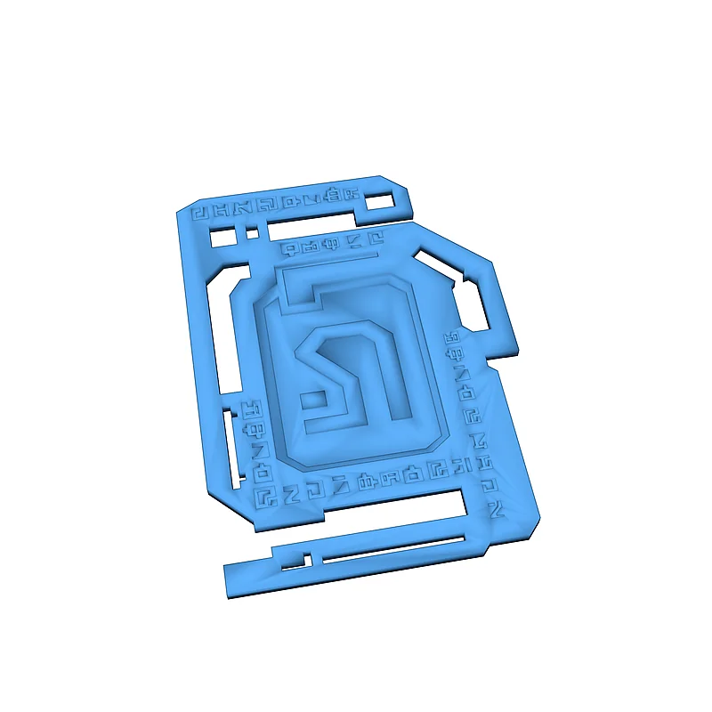 3D модель Модель планшетов Subnautica - фото 19