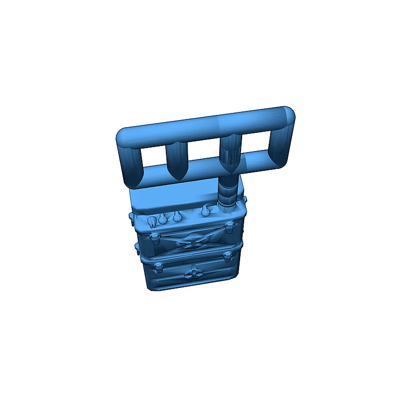 3D модель Радиостанция SD.kfz 247-251 для 3D печати - фото 6