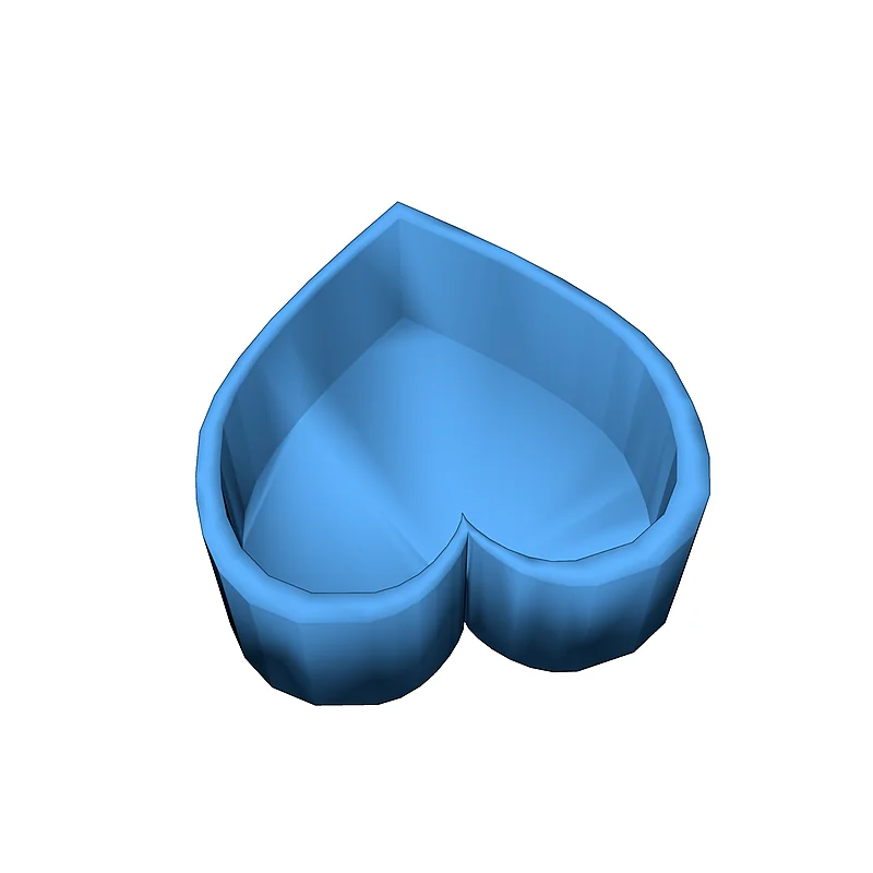 3D модель Контейнер в форме сердца - фото 2