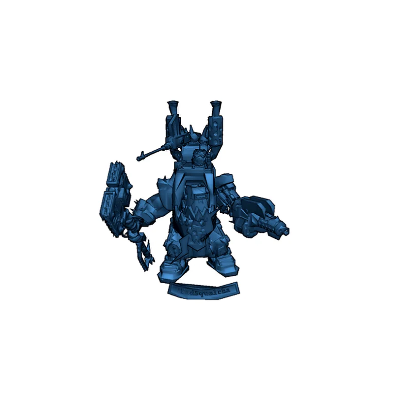 3D модель Военачальник 'EadSquelcha в мегоброне - фото 3