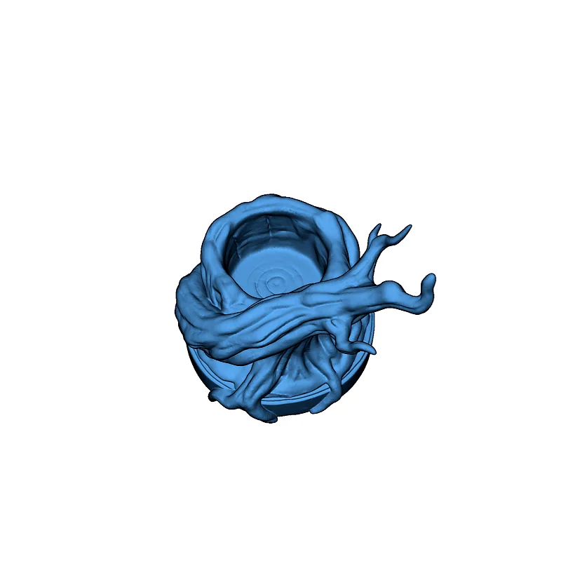 3D модель Подсвечник в виде корней дерева - фото 5