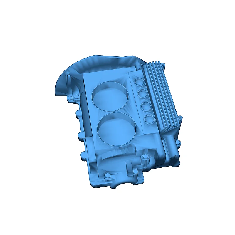 Модель мотора Volkswagen с воздушным охлаждением - масштаб 1/4