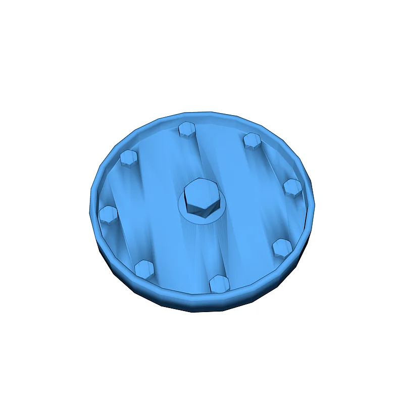 Модель мотора Volkswagen с воздушным охлаждением - масштаб 1/4