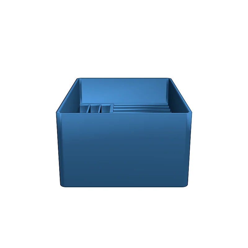 3D модель Многоуровневая коробка для хранения батареек - фото 7