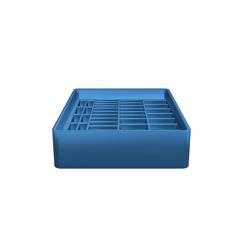 3D модель Многоуровневая коробка для хранения батареек - фото 11