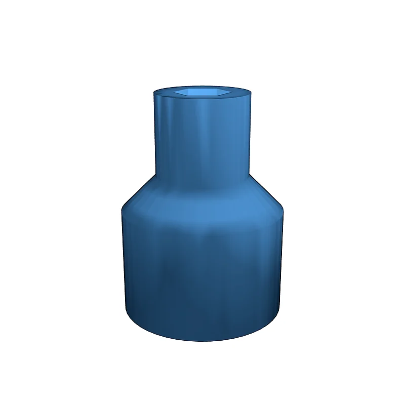 3D модель Адаптер 1/4" квадрат на 4mm шестигранник - фото 5