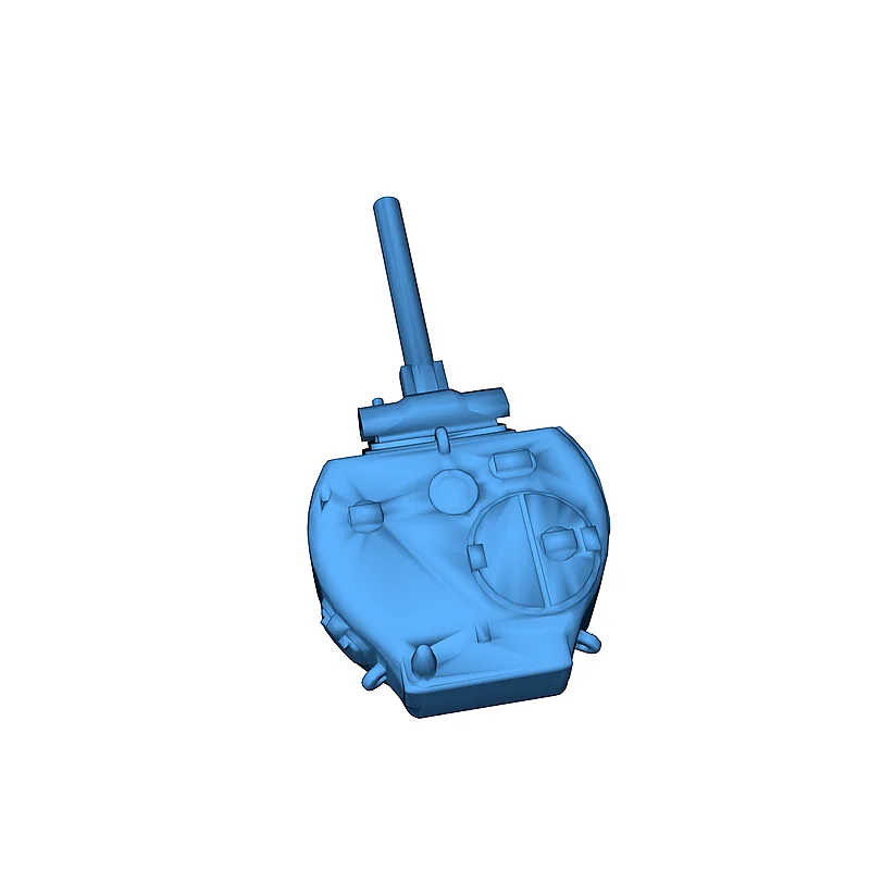 3D модель Модель Т-14 для настольных игр с отдельной башней и корпусом - фото 3