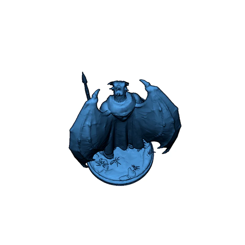 3D модель Модель драконорожденного воина - фото 6