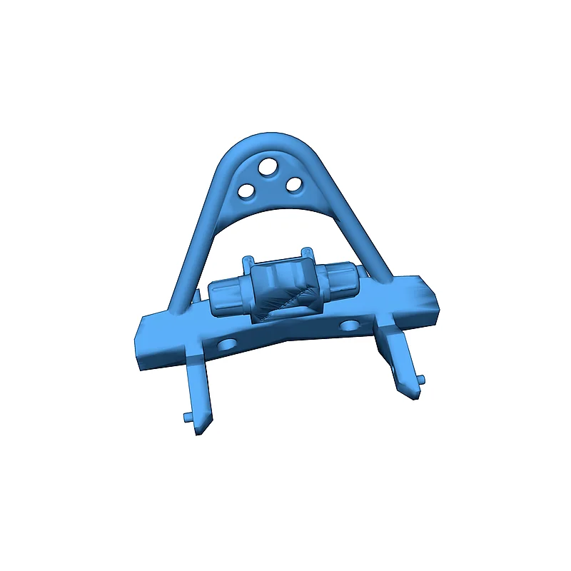 3D модель Передний бампер SCX24 Gladiator с стингером и лебедкой - фото 14