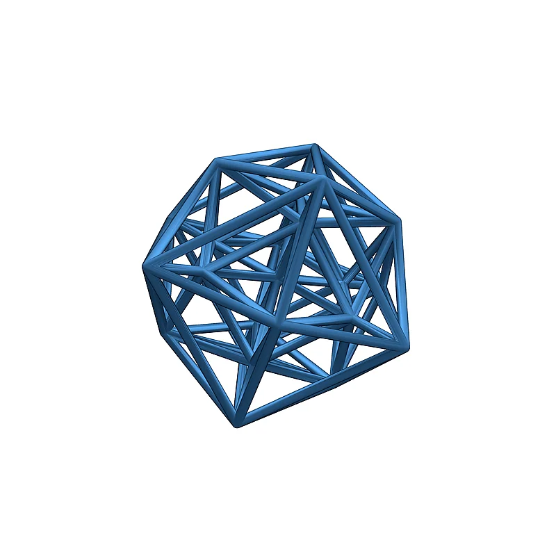 3D модель 24-ячейка и Тетраксис Гексаэдр - фото 6