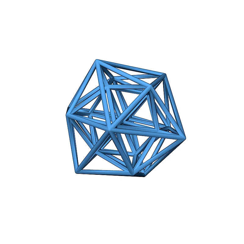 3D модель 24-ячейка и Тетраксис Гексаэдр - фото 5