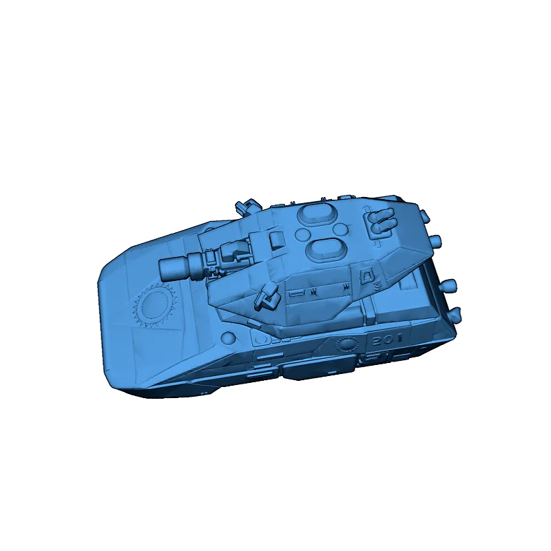 3D модель Гравитационный танк Striker A - фото 2