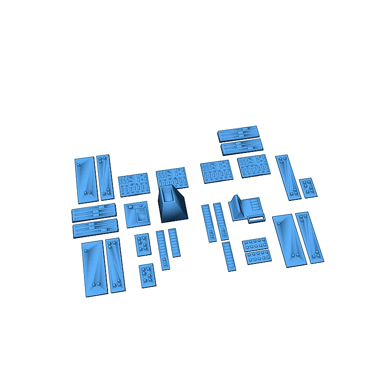 3D модель Модель AFA - Конституция - 4.5" Масштаб - фото 7