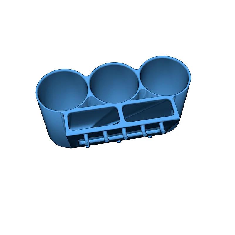 3D модель Держатель для баллонов краски на перфорированной доске - фото 9