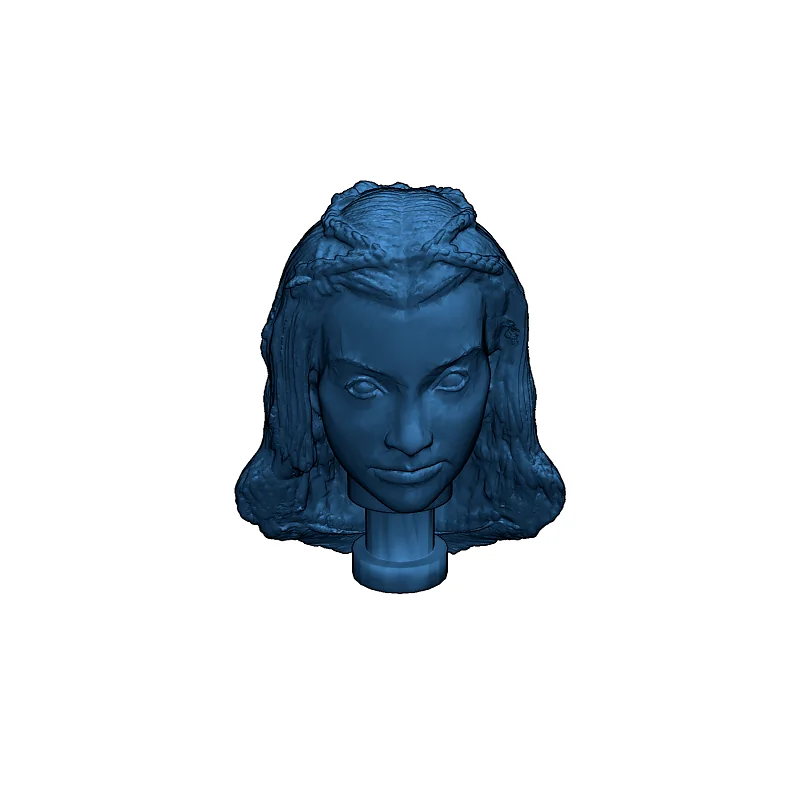 3D модель Голова кадета Таримы Садала - Академия Звёздного Флота - фото 5