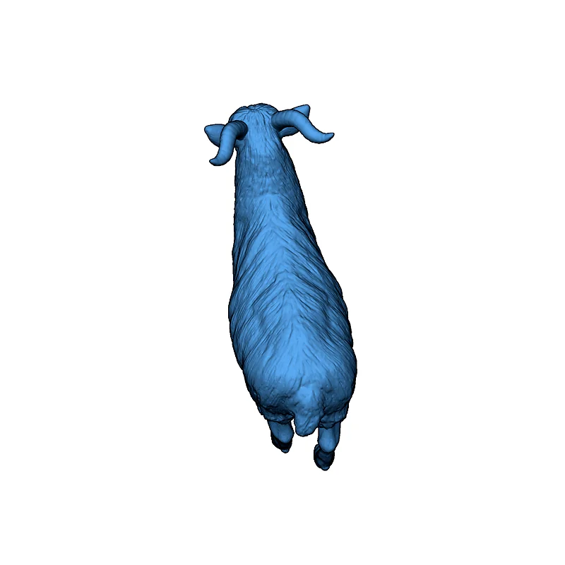 3D модель 3D модель козы для печати - фото 9