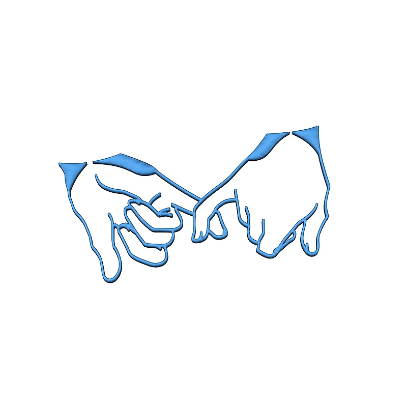 3D модель Постер 'Pinky Promise' - фото 3