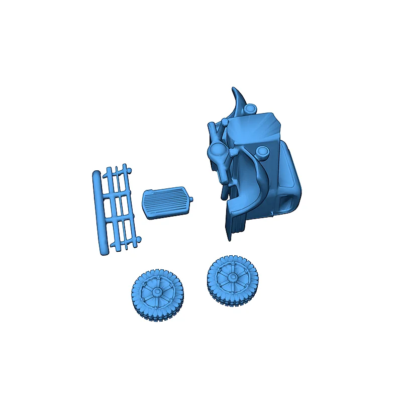 3D модель Модель U.S. WHITE 920 ТАНКОВОГО ТРАНСПОРТЕРА - фото 6