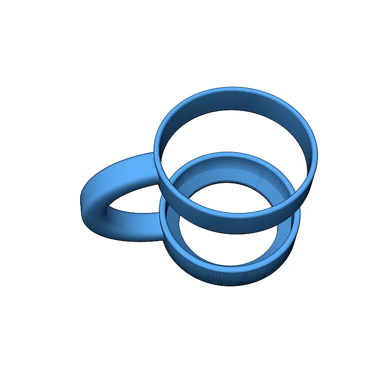 3D модель Ручка для кружки Yeti Lowball - фото 4