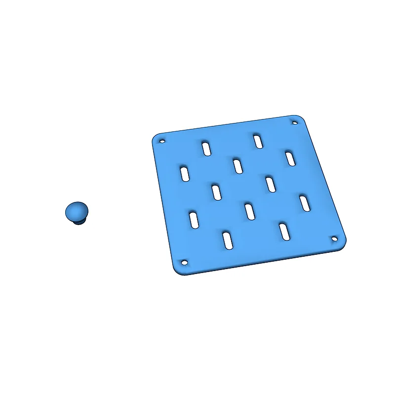 3D модель Параметрическая панель Skadis (Solidworks) - фото 30