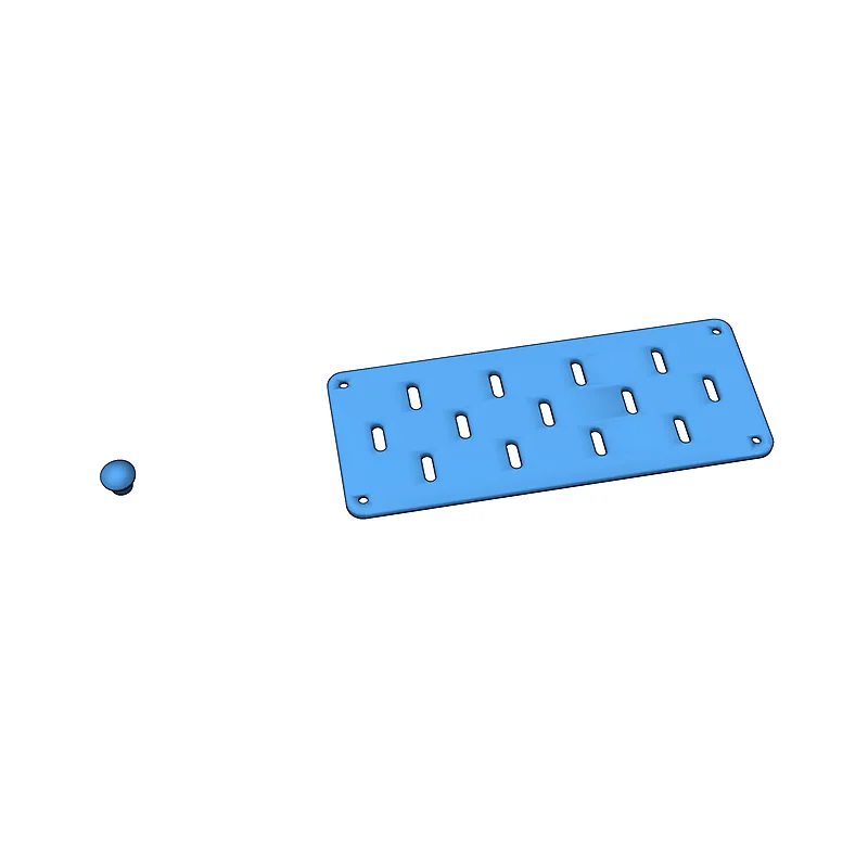 3D модель Параметрическая панель Skadis (Solidworks) - фото 44