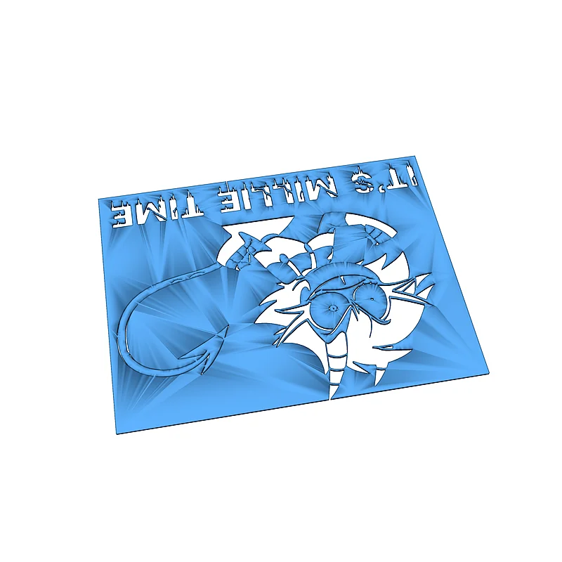 3D модель Модель Millie stencil 19 - фото 3