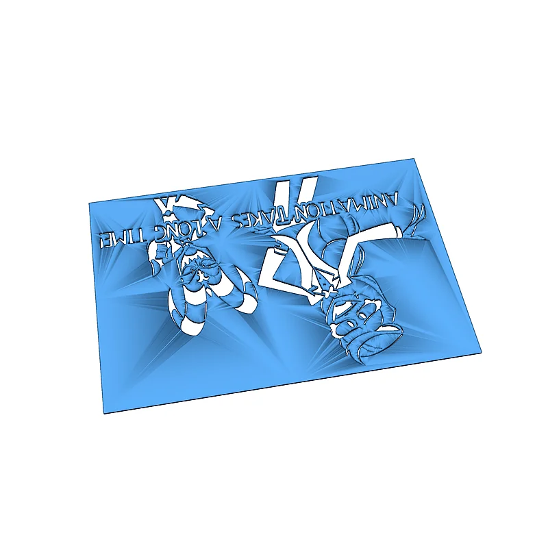 3D модель Шаблон Чарли и Блитзо - фото 3