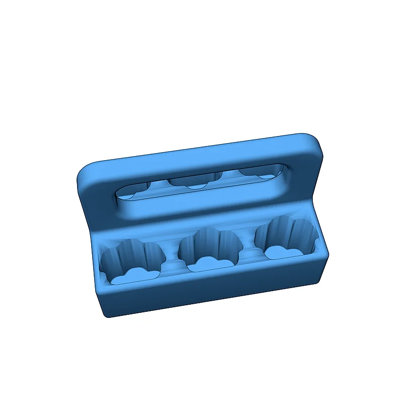 3D модель Кадди для аккумуляторов Makita 12V Max - фото 3