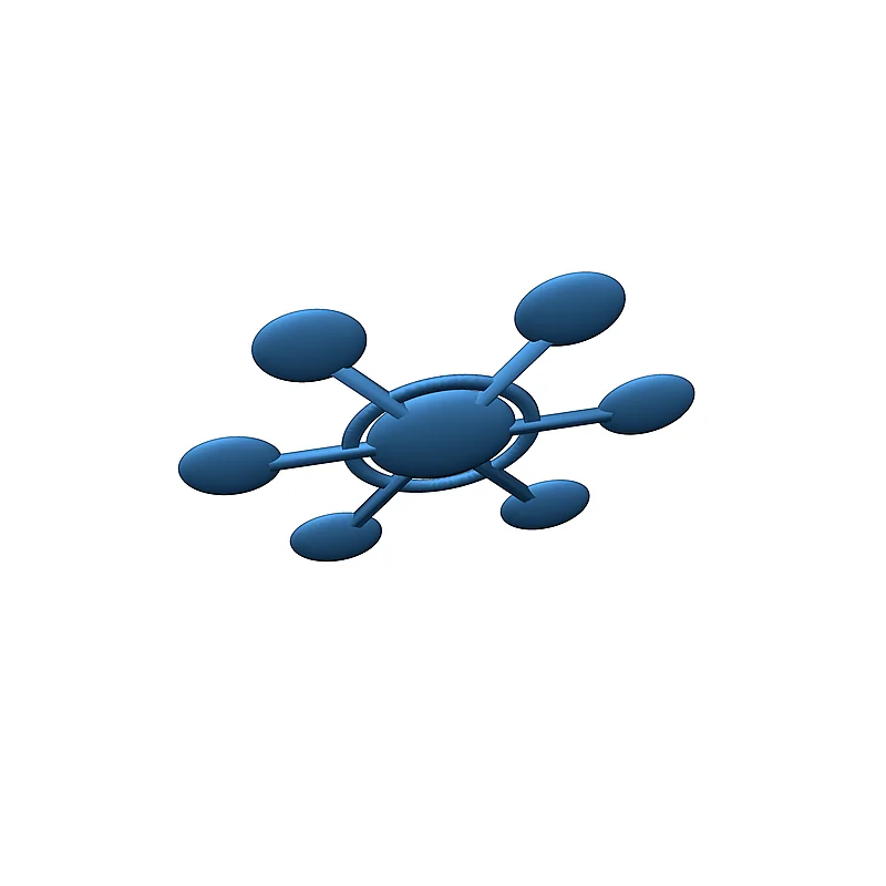 3D модель Модель AFA – Galaxy Class – Транспортна Кімната - фото 2