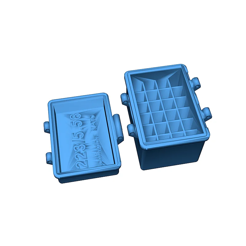 3D модель Конфігурована коробка OpenSCAD з перегородками - фото 46