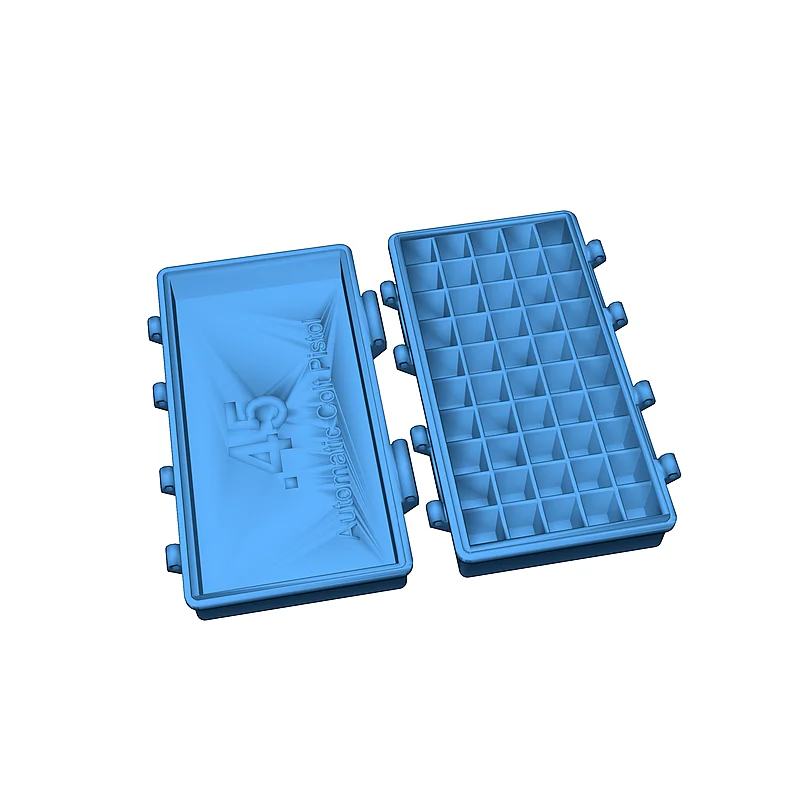 3D модель Конфігурована коробка OpenSCAD з перегородками - фото 34