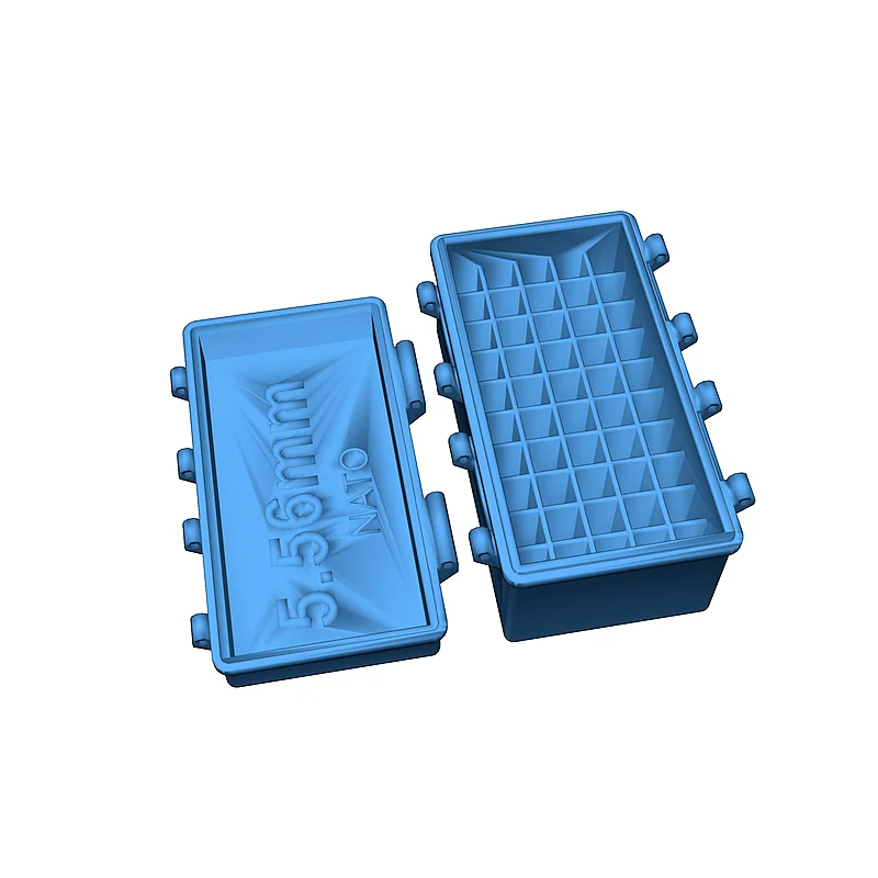 3D модель Конфігурована коробка OpenSCAD з перегородками - фото 44