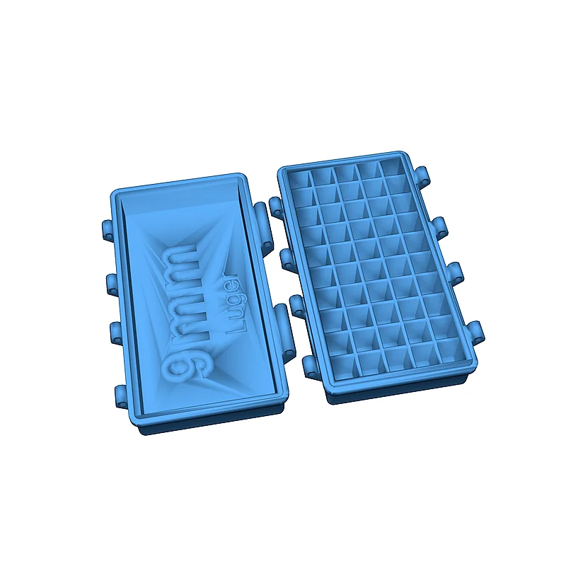 3D модель Конфігурована коробка OpenSCAD з перегородками - фото 20