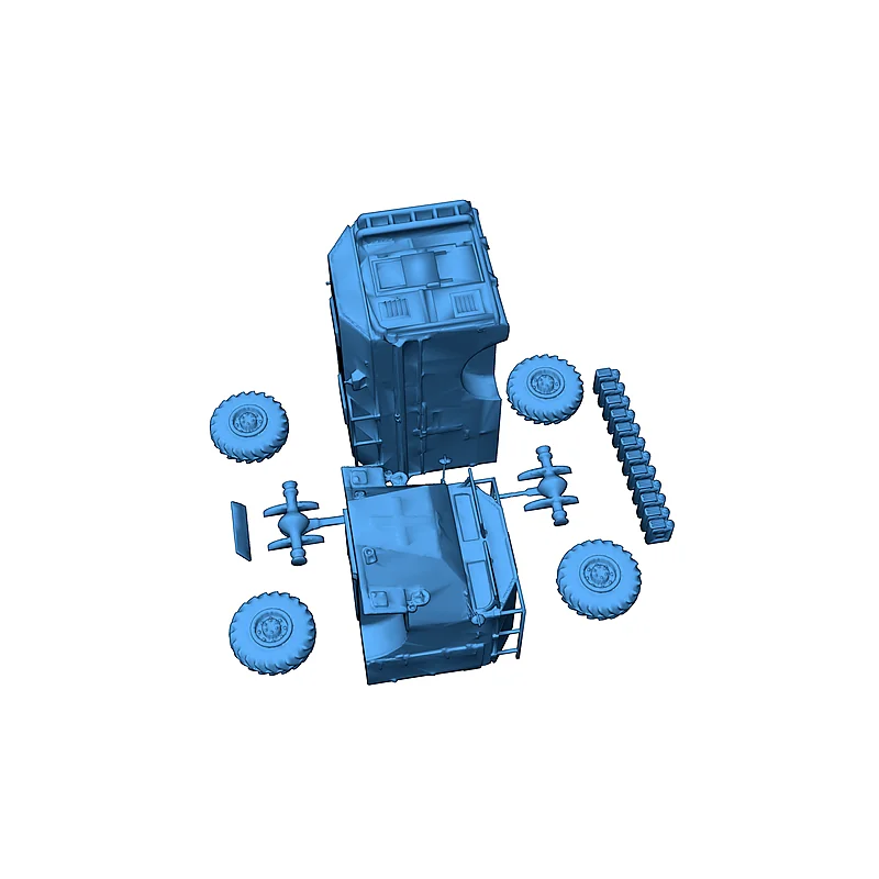 3D модель Командний транспорт Rommels-Kampfstaffel - фото 4