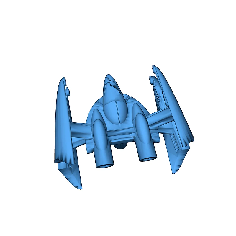 3D модель Модель: Інтерцептор дроїдів класу Кондор (масштаб X-Wing) - фото 3