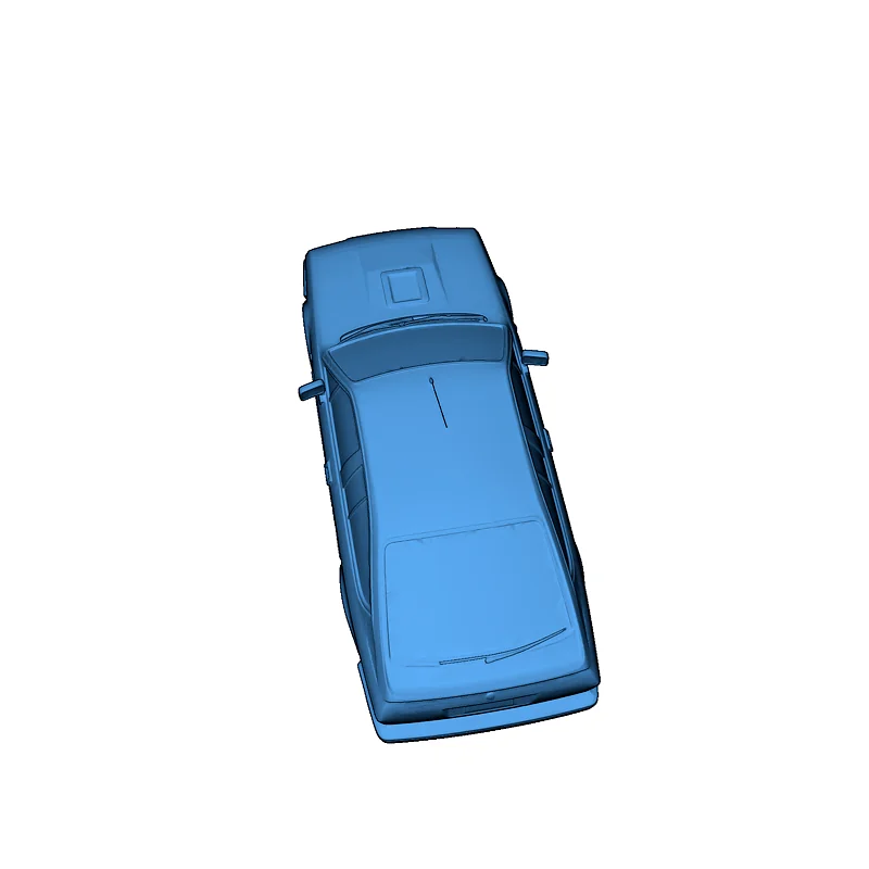 3D модель 1981 ALFA ROMEO 2,5 GTV - 3D модель - фото 3