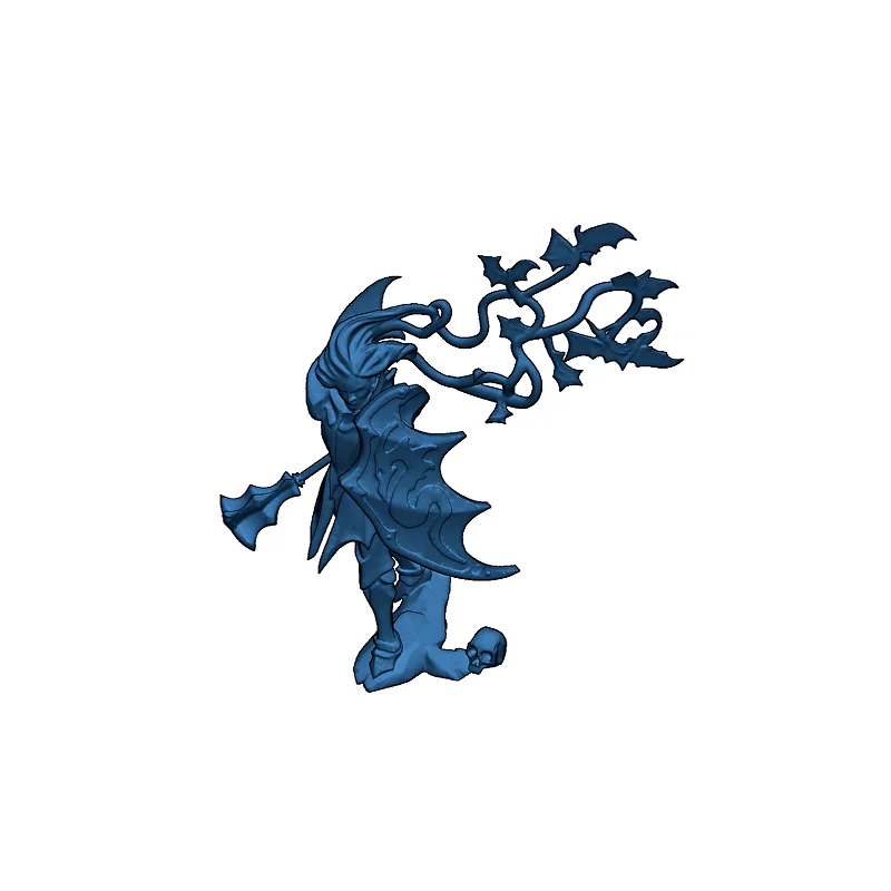 3D модель Вампирский Лорд 3D Модель - фото 4