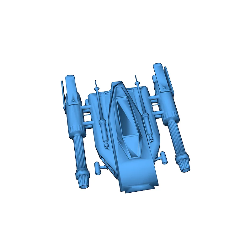 3D модель Модель Z-90 Starspeeder для X-Wing - фото 3