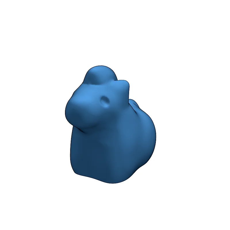 3D модель Фигуры традиционных японских игрушек - фото 17