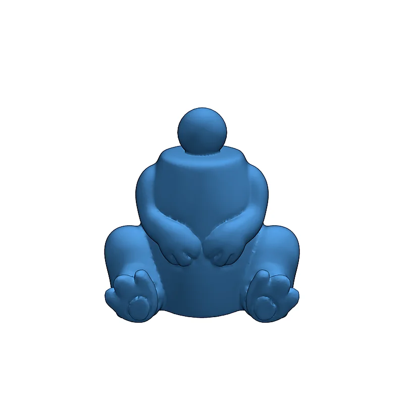 3D модель 3D Модель LPS Хом'ячка з Яблуком - фото 6