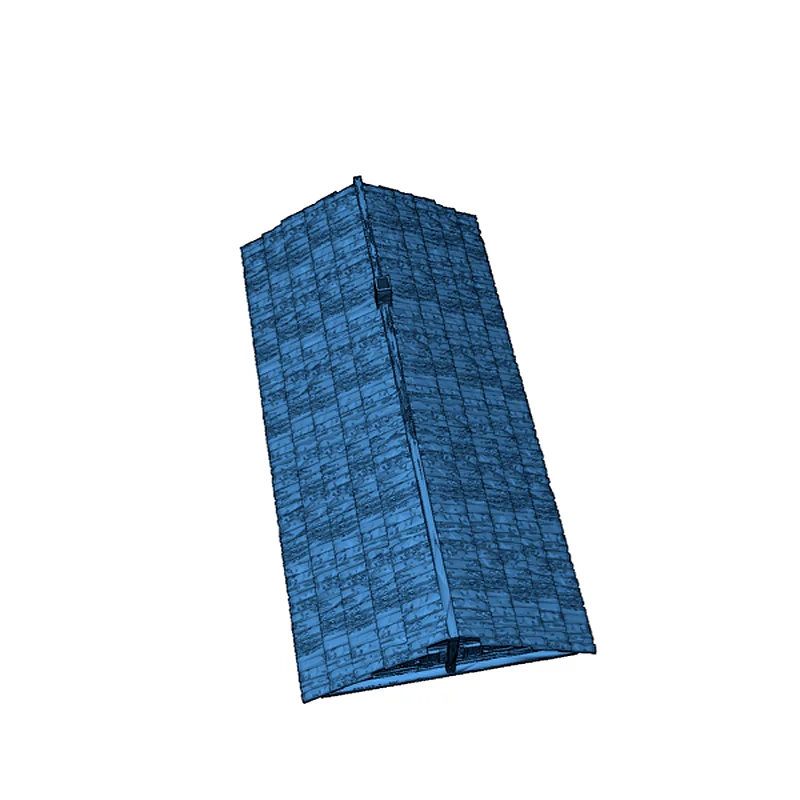 3D модель Деревянный дом и сарай (Восточный фронт / Сельская Россия) - фото 11