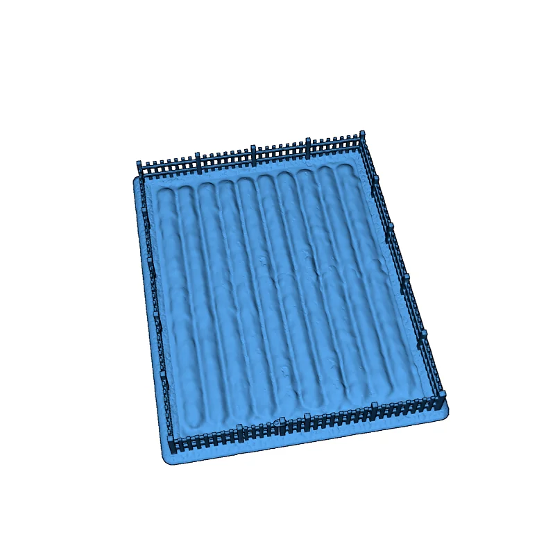 3D модель 15мм Овощные Сады (девять различных садов) для FoW - фото 10